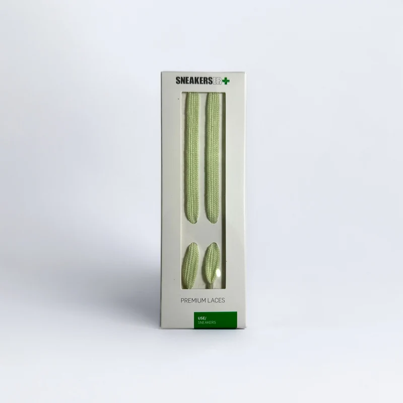 COTTON MIX LACES 120CM - PASTEL GREEN
