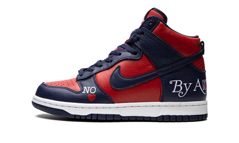 Nike SB Dunk High Supreme By Any Means Navy