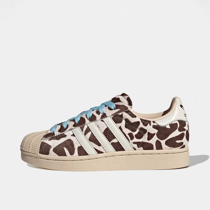 adidas Superstar II Cow Print Crystal Linen