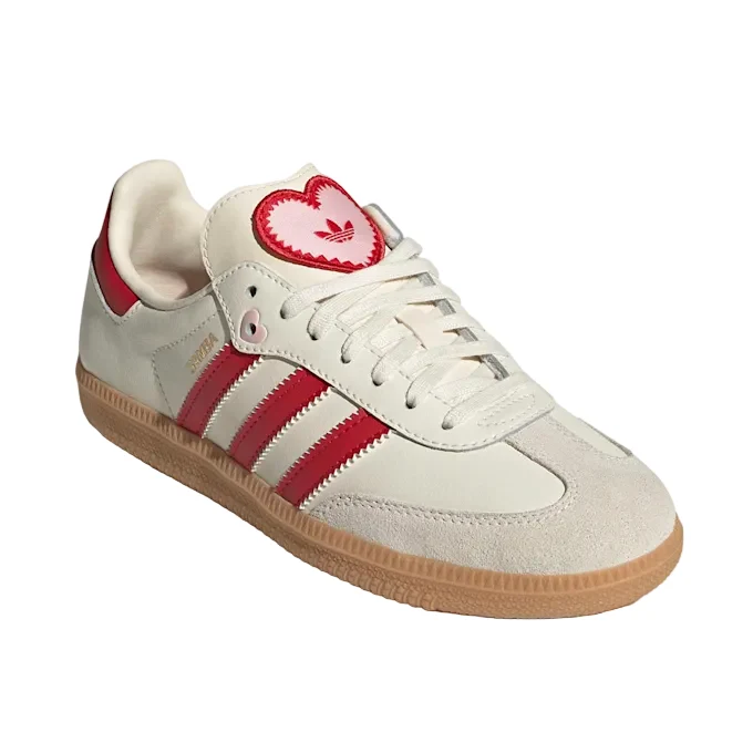 Adidas Samba OG Valentine's Day Cream White Scarlet