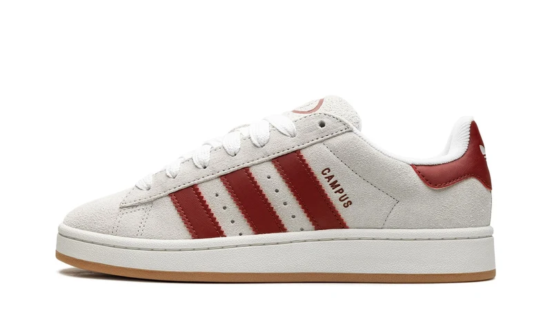 Adidas Campus Crystal White Preloved Ruby