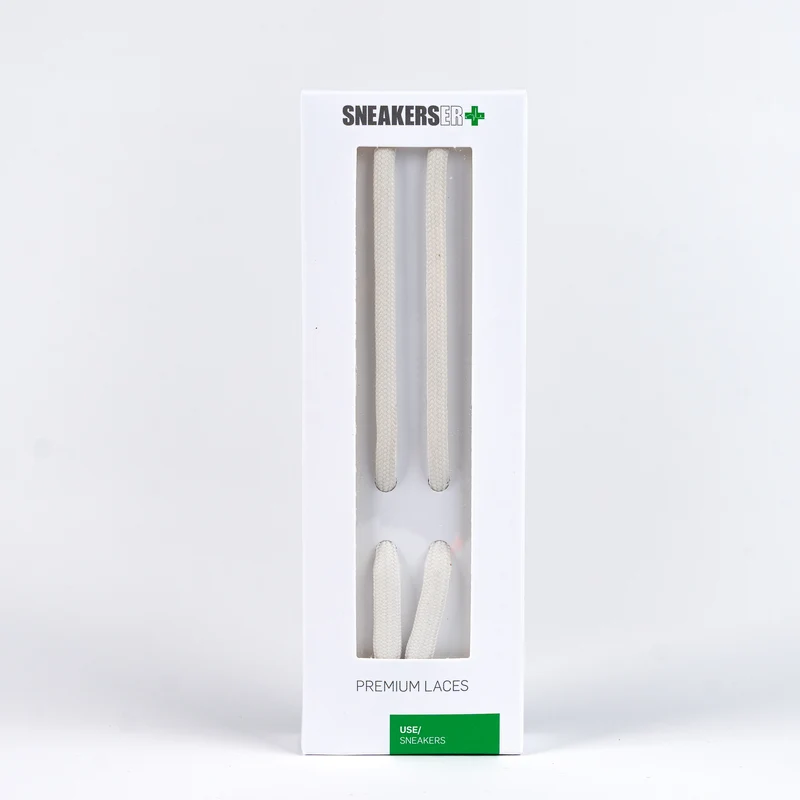 ROUND LUXURY LACES 120cm - WHITE