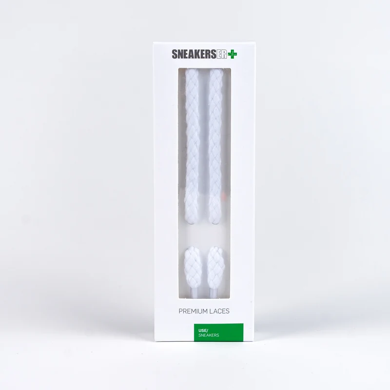 THICK ROPE LACES 120cm WHITE