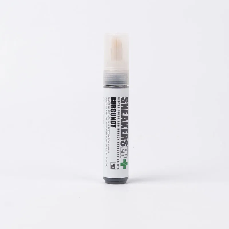 REDYER SUEDE AND NUBUCK RESTORATION DYE MARKER PEN: BURGUNDY