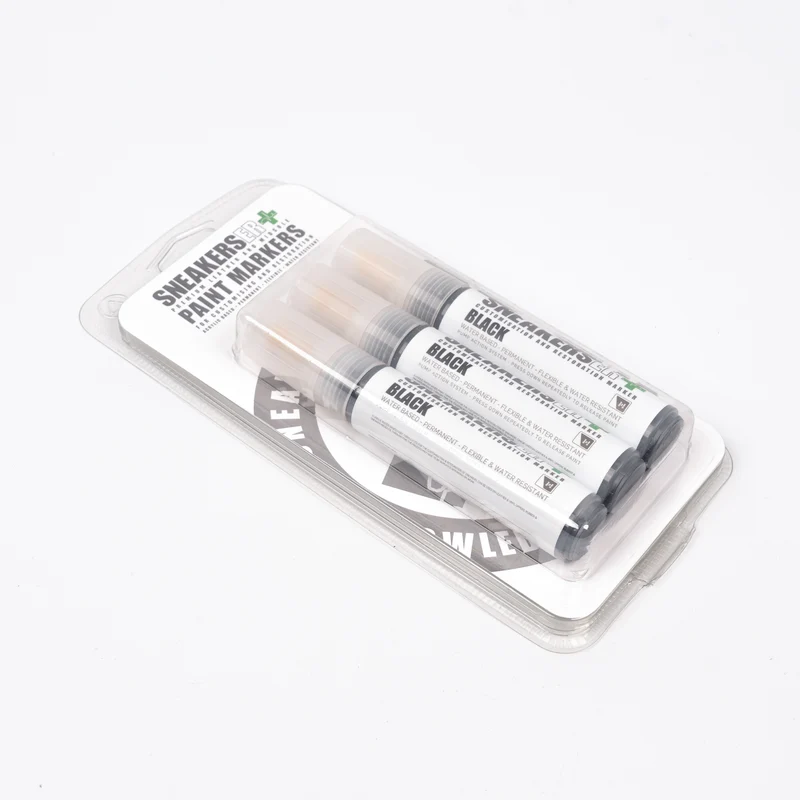 3 PACK: CUSTOM PAINT MARKER PEN: BLACK