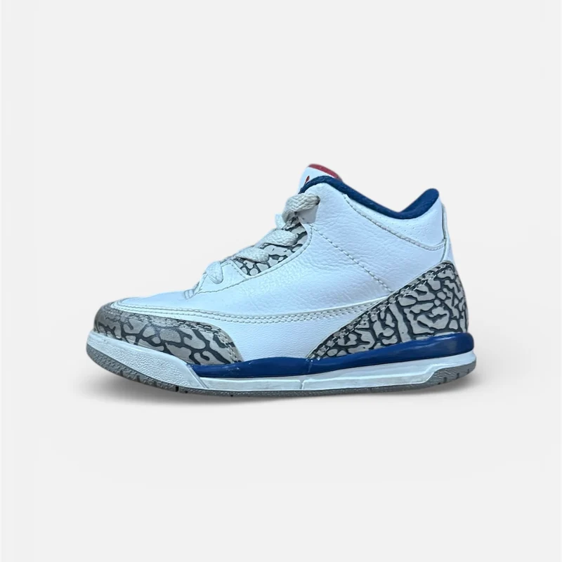 KIDS JORDAN 3 TRUE BLUE 2016 - 9C / UK 8.5