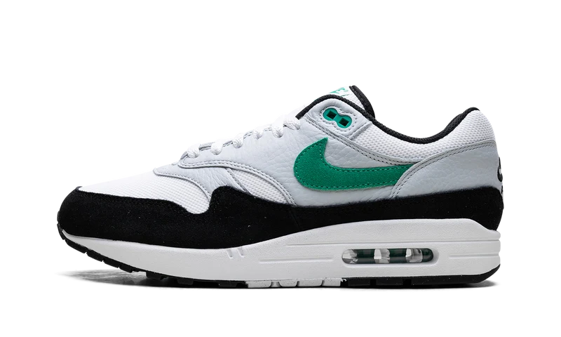 Nike Air Max 1 White Black Stadium Green