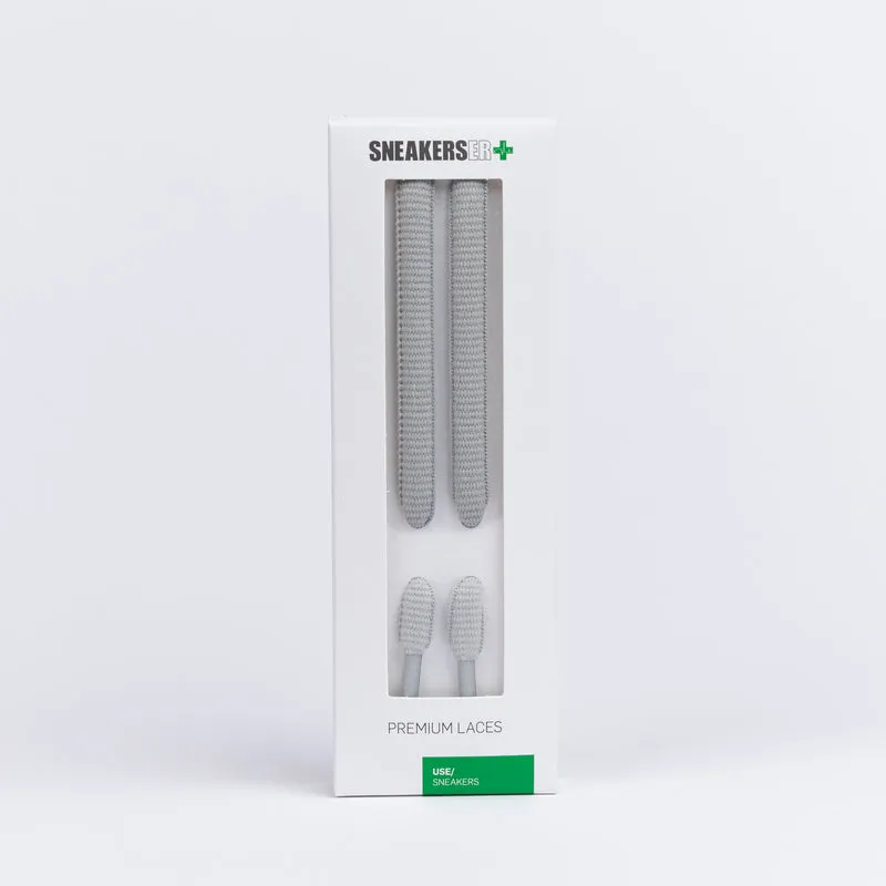 SKATE SNEAKER LACES 120CM X 9mm LIGHT GREY