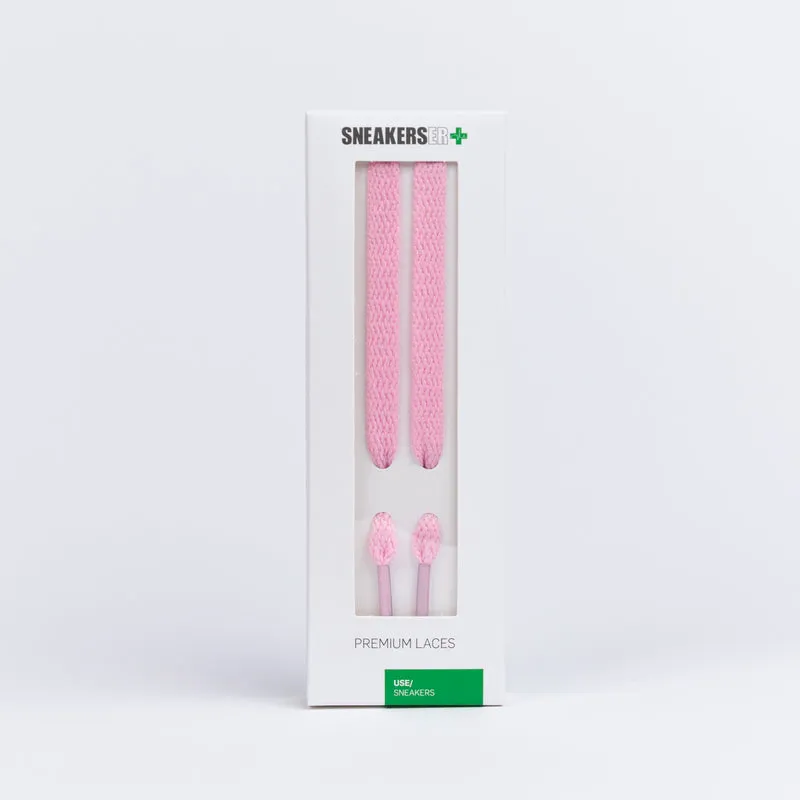 FLAT SNEAKER LACES 120CM - BABY PINK