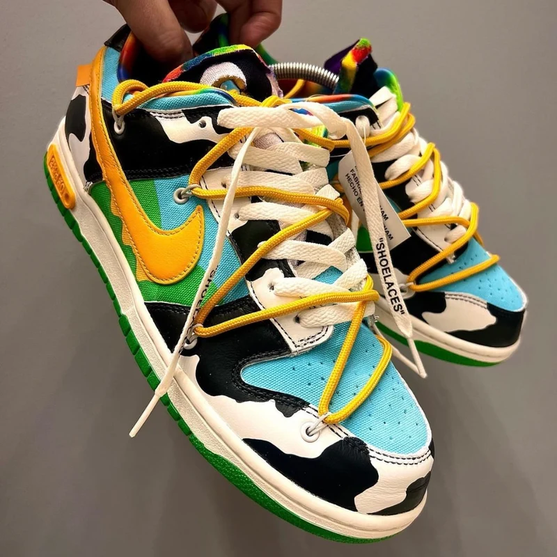 SNEAKER FULL CUSTOM SERVICE WITH RETURN SHIPPING PRICE - £600
