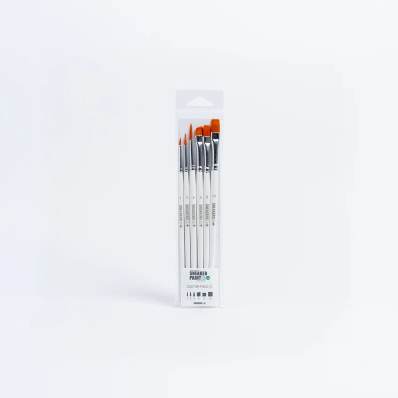SNEAKERS ER PREMIUM SNEAKER PAINTER BRUSH SET - CUSTOM PACK C