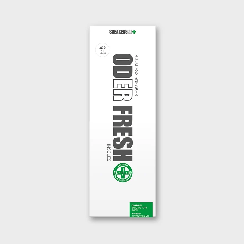 SNEAKERS ER ODER FRESH SOCKLESS SNEAKER INSOLES UK 9